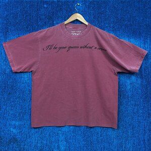 Lady Gaga Mayhem Tour Red T-Shirt Size Large